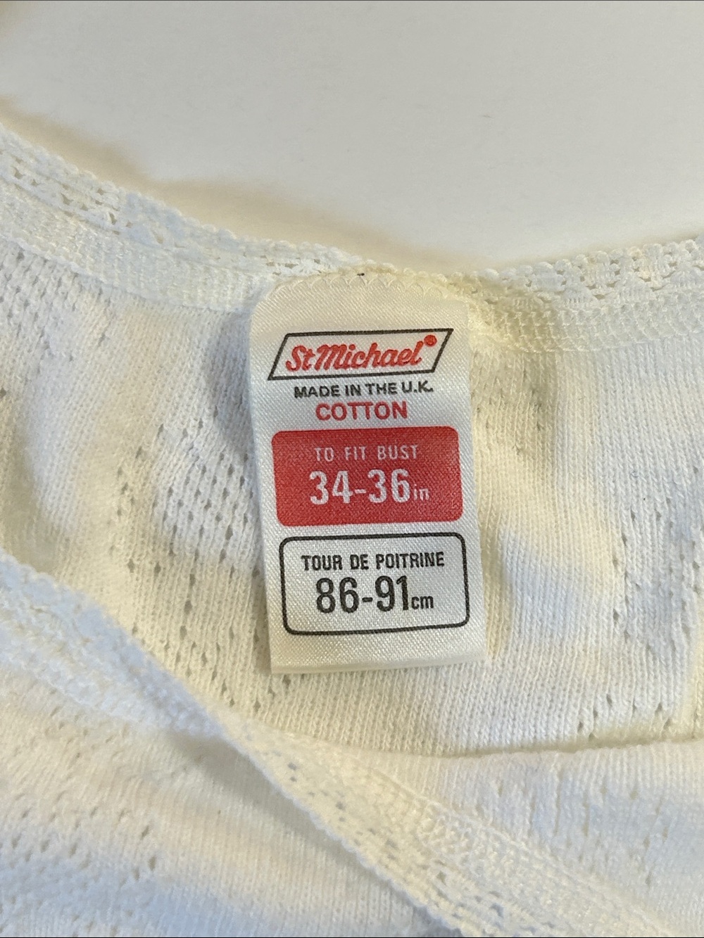 Vintage Saint Michael cotton camisole
To fit bust  34 to 36. White - Picture 2 of 7
